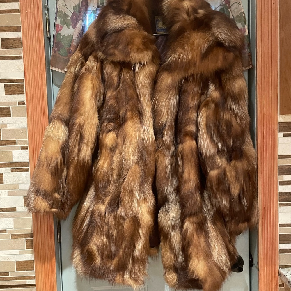 Luxurious Brown Fur Coat